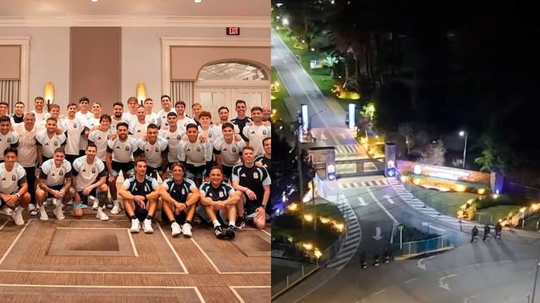 A qué hora llega la Selección Argentina a Ezeiza (Foto de Instagram @leomessi y eltrece)