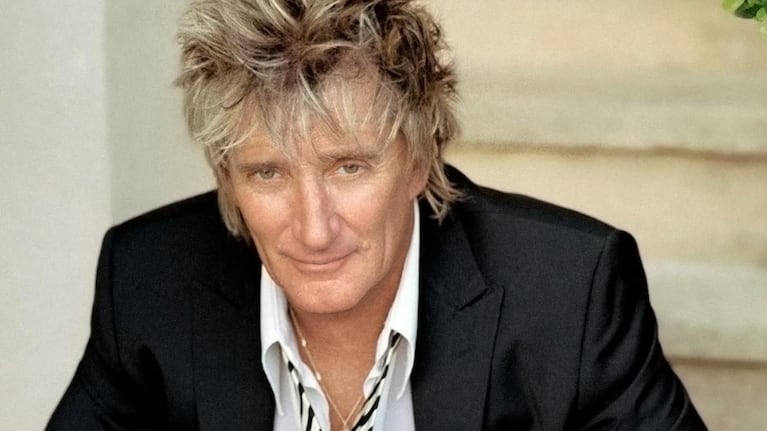A Rod Stewart le gustan los pantalones ajustados