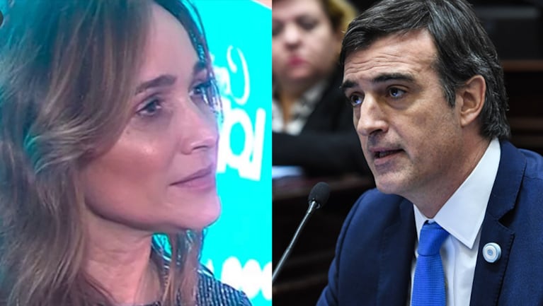 A Vero no le gustó nada el mensaje del Senador.