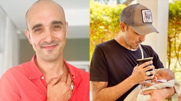 Abel está feliz por su nuevo rol de papá.