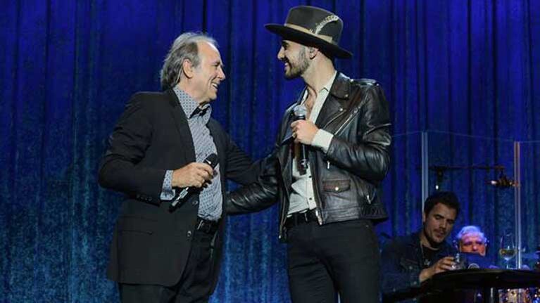 Abel Pintos, invitado de lujo en los shows de Serrat en Madrid