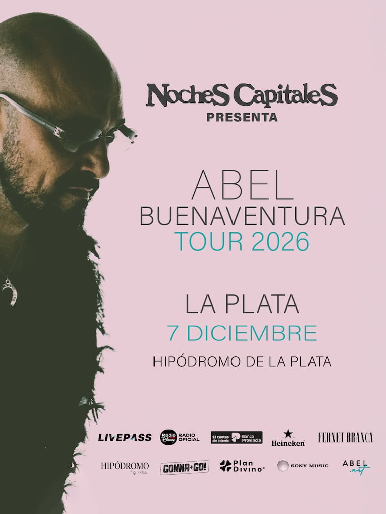 Abel Pintos llega con su nuevo tour a La Plata