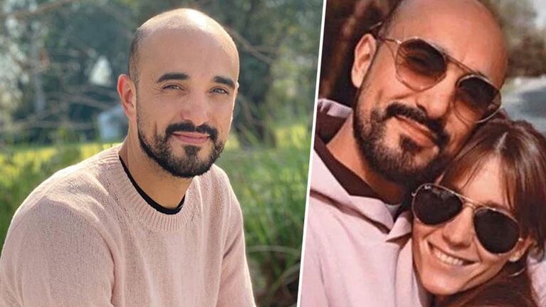 Abel Pintos negó la versión de casamiento y paternidad junto a su novia, Mora Calabrese