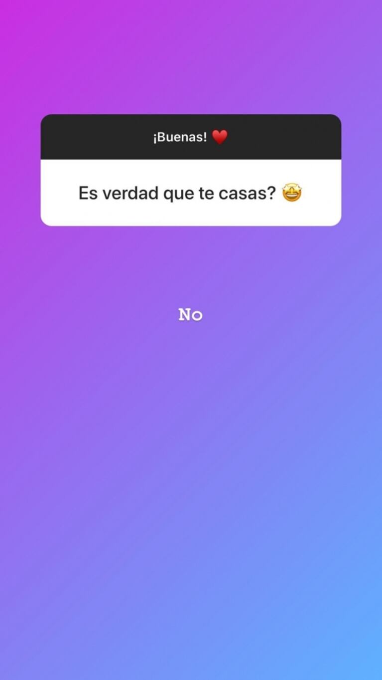 Abel Pintos negó la versión de casamiento y paternidad junto a su novia, Mora Calabrese