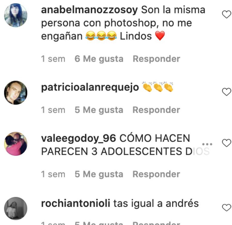 Abel Pintos presentó a sus hermanos y sorprendió por su gran parecido: "Son la misma persona con Photoshop"