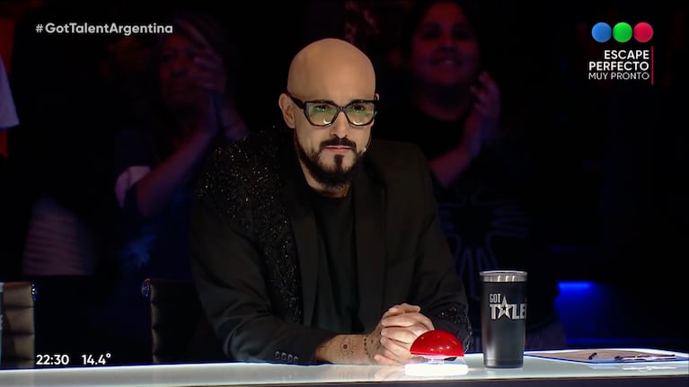 Abel Pintos sorprendió a una participante de Got Talent Argentina con una tremenda propuesta