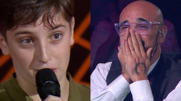 Abel Pintos y Lorenzo en Es mi sueño (Fotos: capturas eltrece)