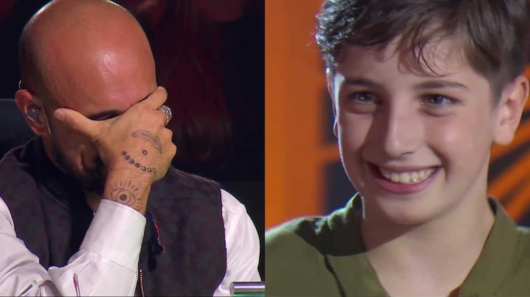 Abel Pintos y Lorenzo en Es mi sueño (Fotos: capturas eltrece)