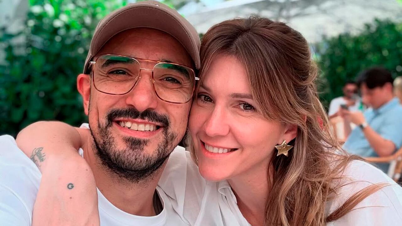 Abel Pintos y Mora Calabrese (Foto: Instagram @abelpintos)