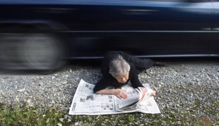 Abuela japonesa sorprendió en las redes con sus curiosas fotos