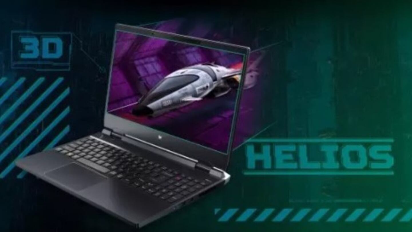 Acer introduce la pantalla 3D estereoscópica en el portátil enfocado al gaming