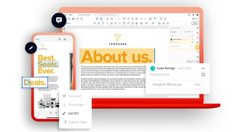 Acrobat Web introduce nuevas herramientas gratuitas para PDF en el navegador