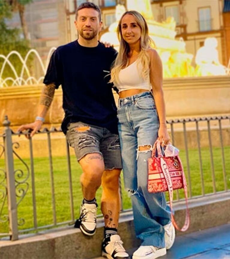 Acusan de "botón" a Papu Gómez: por qué Jorgelina Cardoso se enojó con Ángel Di María 