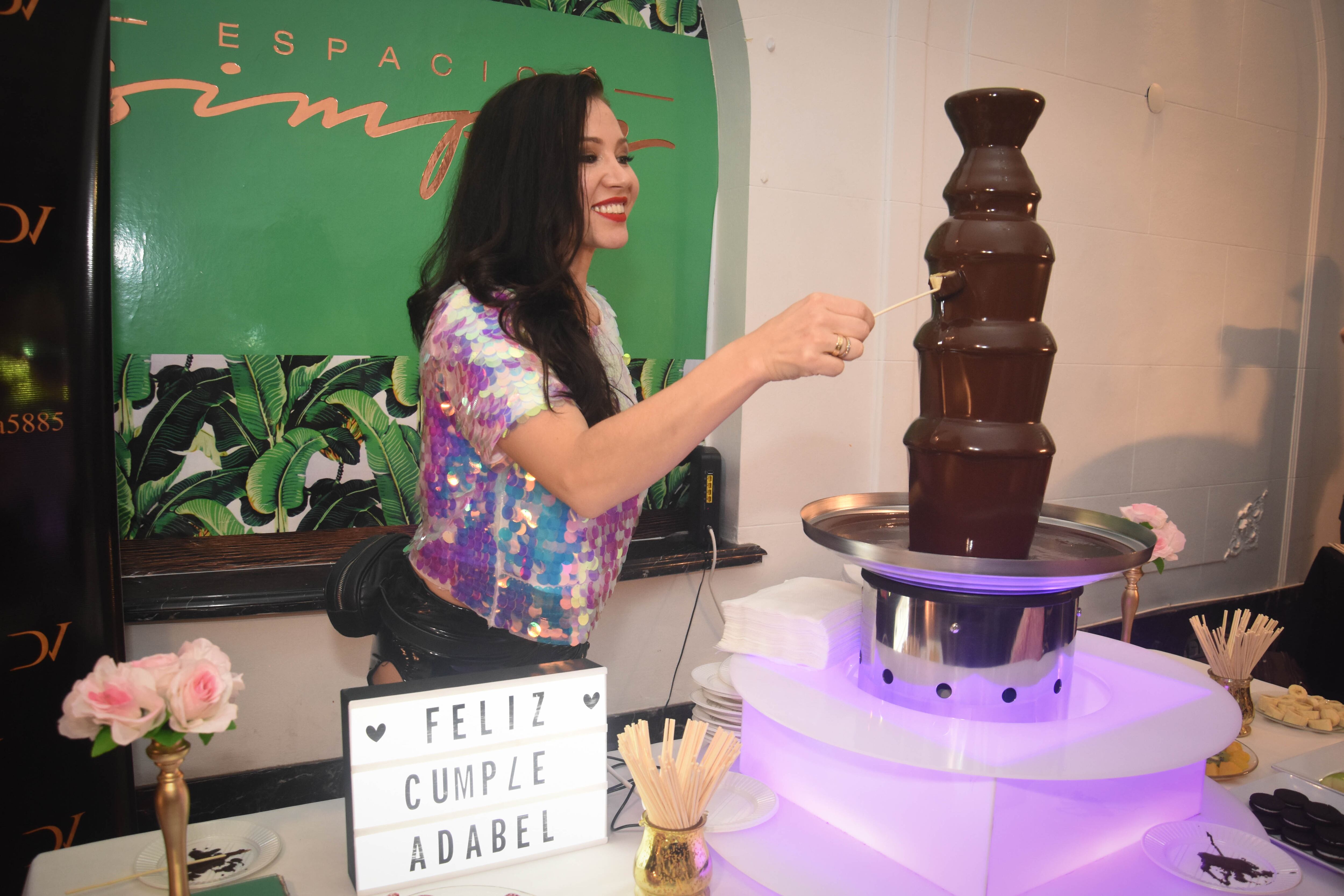 Adabel Guerrero cumplió 40 años y recibió una oferta de casamiento de Martín Lamela. Foto: Yamila Rod