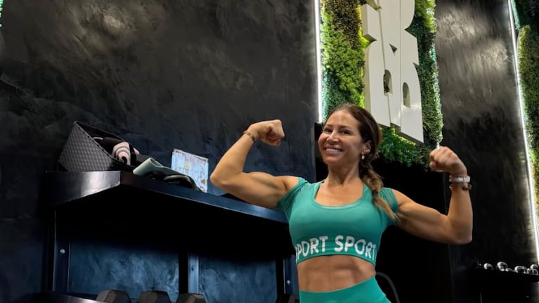 Adabel Guerrero encontró refugio en el gimnasio tras su separación: el desafiante entrenamiento. Crédito: Captura