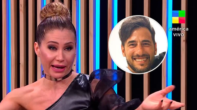 Adabel Guerrero y Martín Lamela (Fotos: capturas América TV)