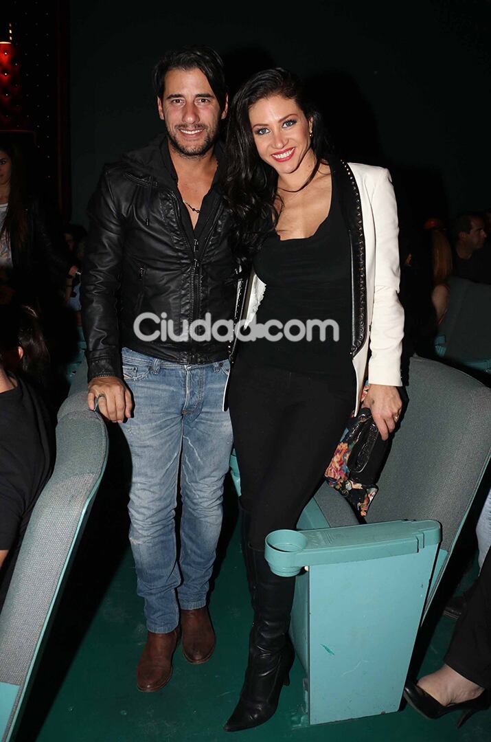 Adabel Guerrero y su pareja Martín Lamela.  (Foto: Movilpress)