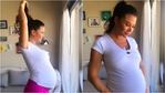 Adabel Guerrero y sus tiernas fotos luciendo su panza de 35 semanas: ¡Cada vez falta menos!