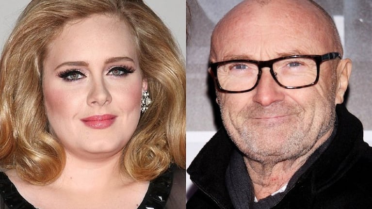 Adele explicó por qué no pudo trabajar con Phil Collins