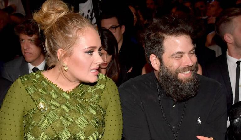 Adele y su esposo: el drama sólo se queda en sus canciones