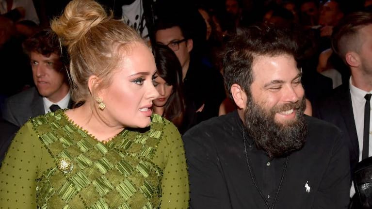 Adele y su esposo: el drama sólo se queda en sus canciones