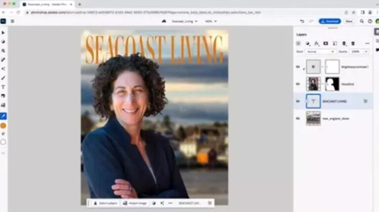 Adobe lanza la versión web de Photoshop con herramientas de IA generativa como Generative Fill