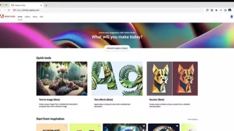 Adobe presenta Firefly, su nueva familia de IA generativa creativa que basa su contenido en parámetros éticos