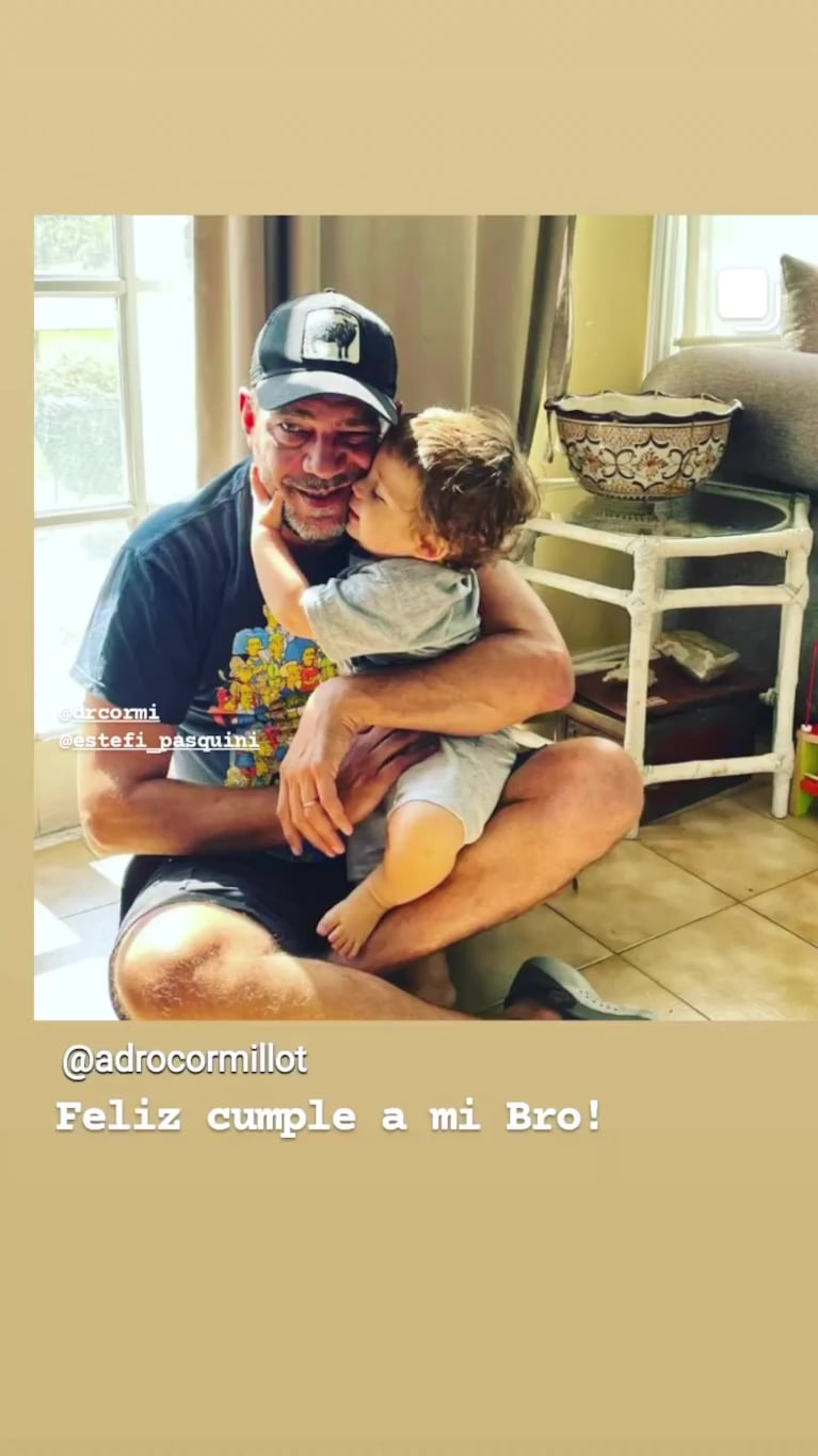 Adrián Comilloty su hermano Emilio (Foto: Instagram @adrocormillot)