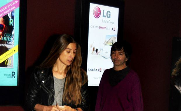 Adrián Dargelos en el estreno de El Vagoneta. (Foto: Jennifer Rubio)