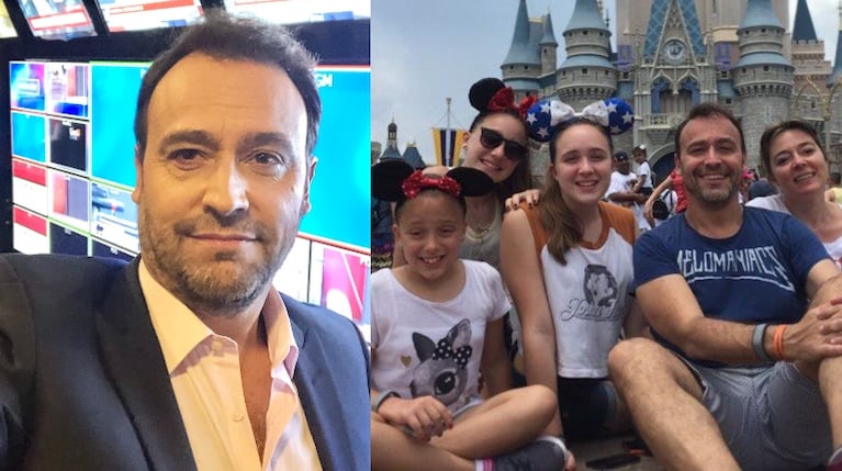Adrián Pallares contó el fuerte reproche de sus hijas por trabajar en la pandemia: Te hacen sentir un inconsciente