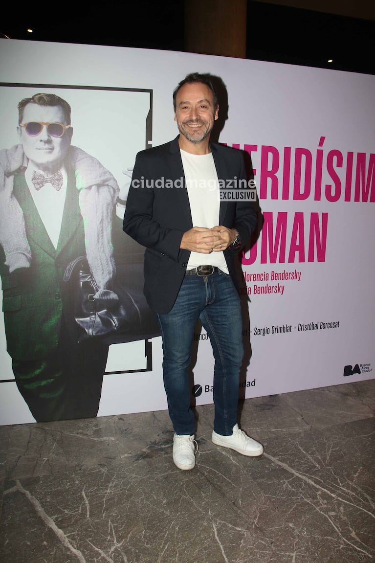 Adrián Pallares en el estreno de Gabriel Oliveri (Foto: Movilpress).