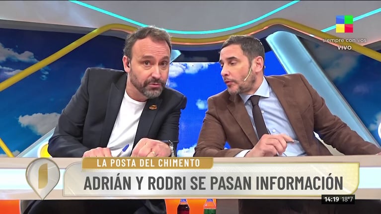 Adrián Pallares y Rodrigo Lussich.