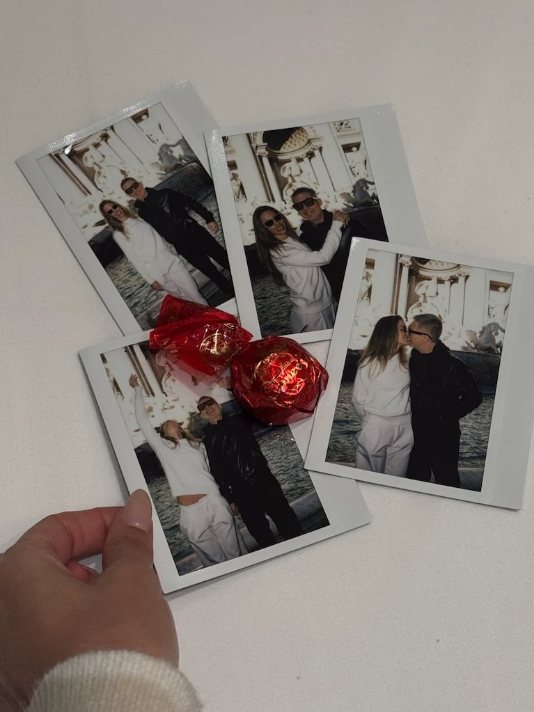 Adrián Suar compartió fotos románticas con Rocío Robles por el cumpleaños 33 de la modelo