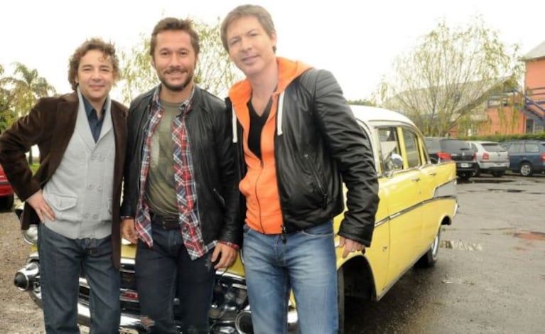 Adrián Suar, Fabián Vena y Diego Torres. (Foto: El Trece)