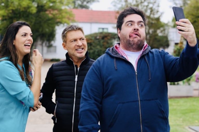 Adrián Suar finalizó las grabaciones de Chueco en línea, la nueva ficción corta de Pol-ka