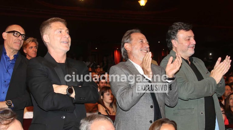 Adrián Suar, Guillermo Francella y Marcos Carnevale (Foto: Movilpress)