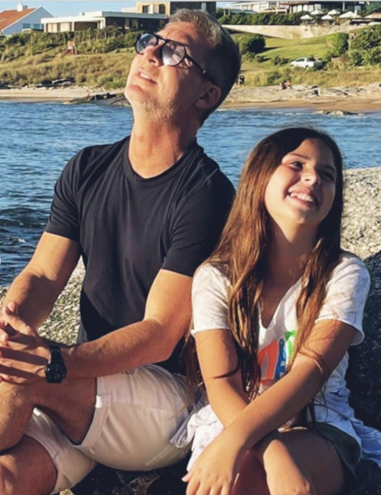 Adrián Suar le dedicó un dulce posteo a su hija Margarita: "Orgulloso de la hermosa persona que sos"