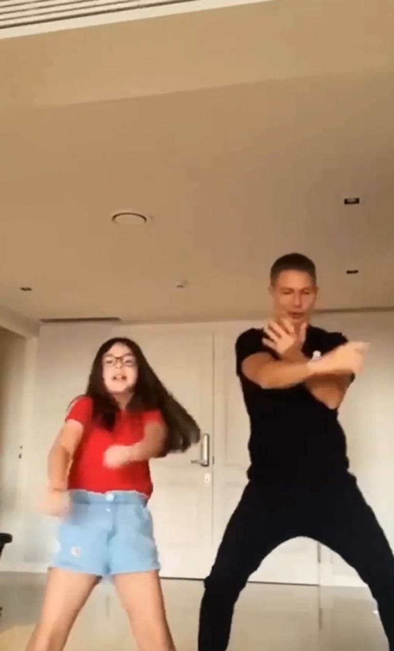 Adrián Suar saludó a su hija Margarita por su cumple con un divertido video bailando juntos