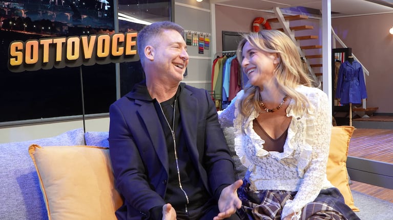 Adrián Suar y Carla Peterson.