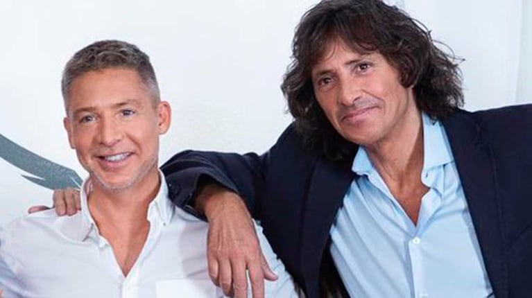 Adrián Suar y Gustavo Bermúdez (Foto: Instagram @gusbermudezok)