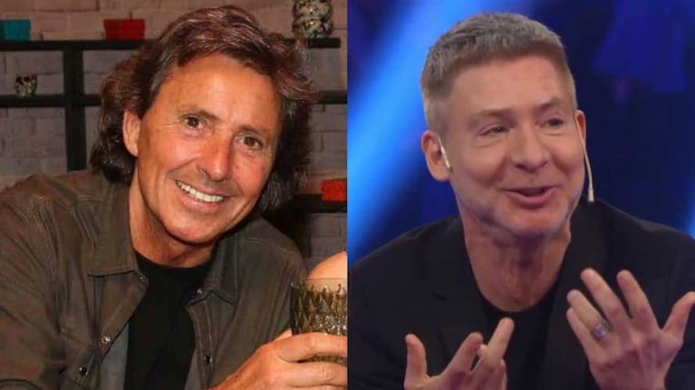 Adrián Suar y Gustavo Bermúdez  (Foto: Movilpress y captura eltrece)