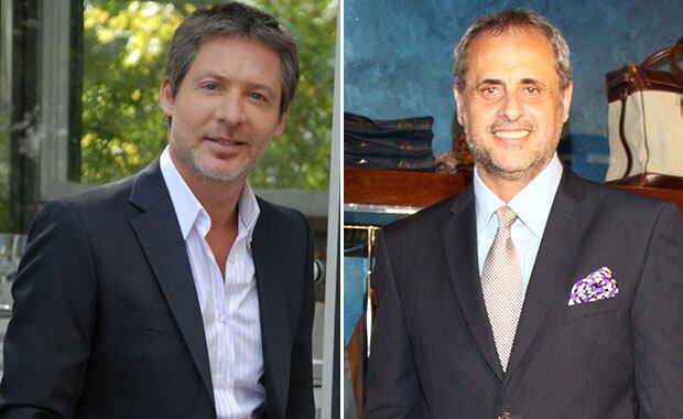 Adrián Suar y Jorge Rial. (Foto: Web)