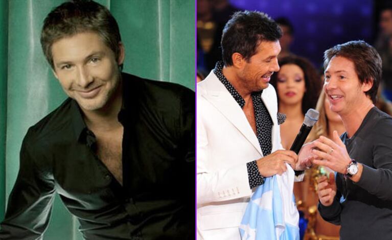 Adrián Suar y Marcelo Tinelli (Fotos: Web)