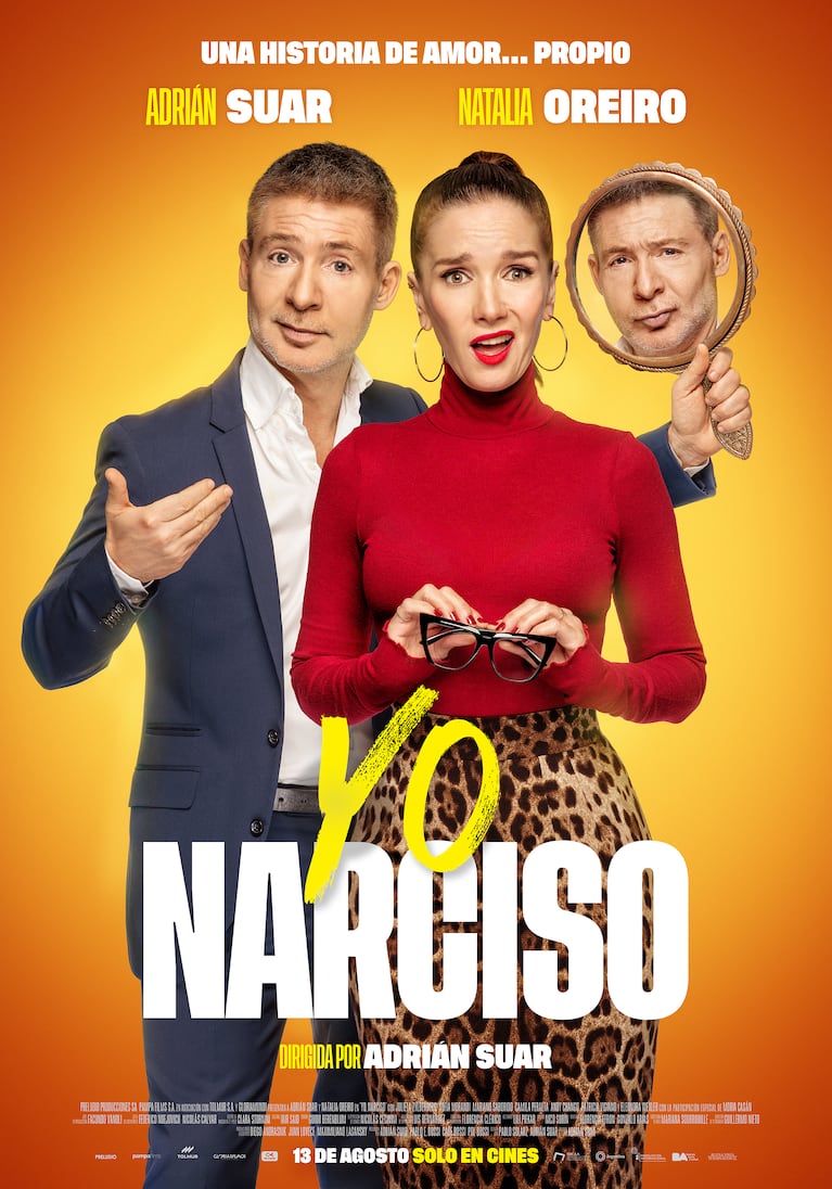Adrián Suar y Natalia Oreiro protagonizan Yo, Narciso. (Foto: Prensa)