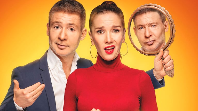 Adrián Suar y Natalia Oreiro protagonizan Yo, Narciso (Foto: Prensa).