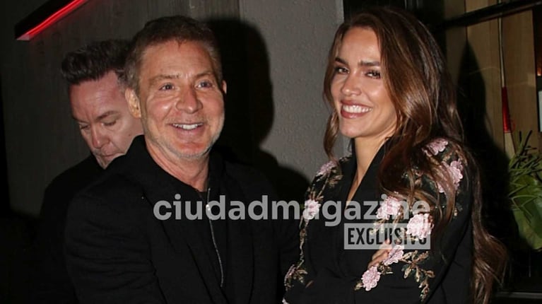 Adrián Suar y Rocío Robles (Foto: Movilpress)