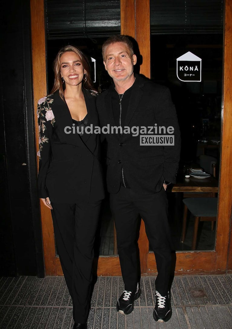 Adrián Suar y Rocío Robles (Foto: Movilpress)