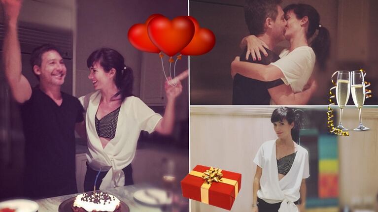 Adrián Suar y un festejo de cumpleaños íntimo: el romántico mensaje de Griselda Siciliani
