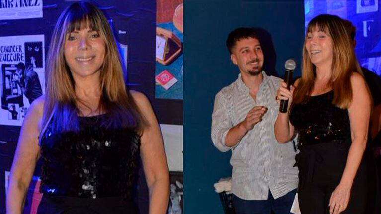 Adriana Brodsky y su hijo Javier celebraron el éxito de su proyecto gastronómico