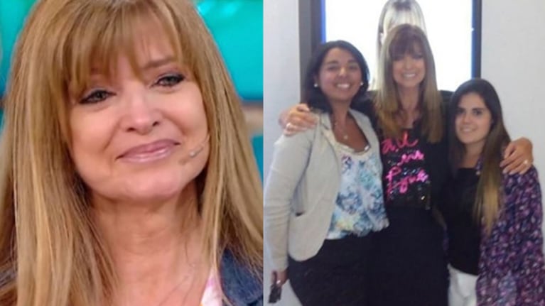 Adriana Salgueiro contó que tiene dos hijas del corazón.